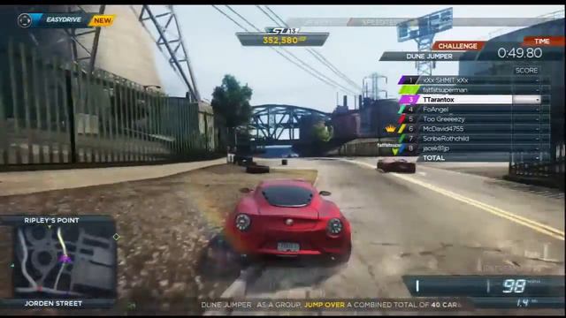 Need For Speed: Most Wanted - Multiplayer with TTarantox & FatFatSuperman #8 - NFS01 смотреть онлайн
