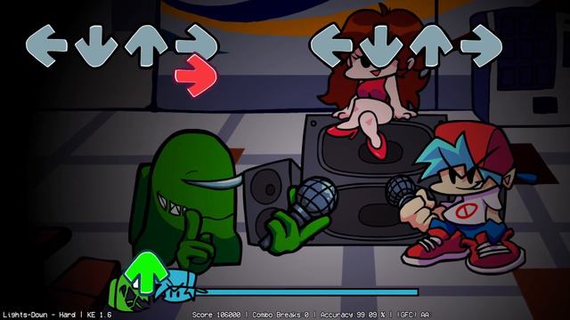 FNF Vs. Imposter V3 Update - Lights Down (FC) (4k)
