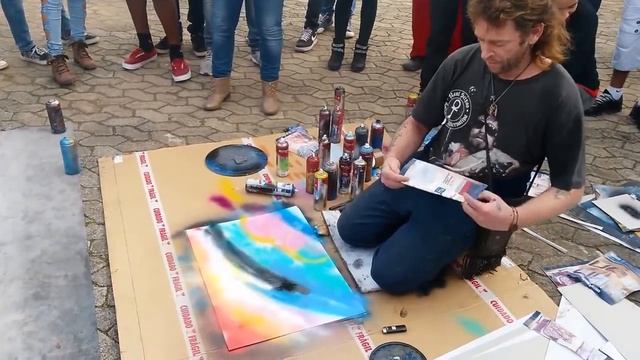 Amazing Spray Painting: street Artwork смотреть онлайн