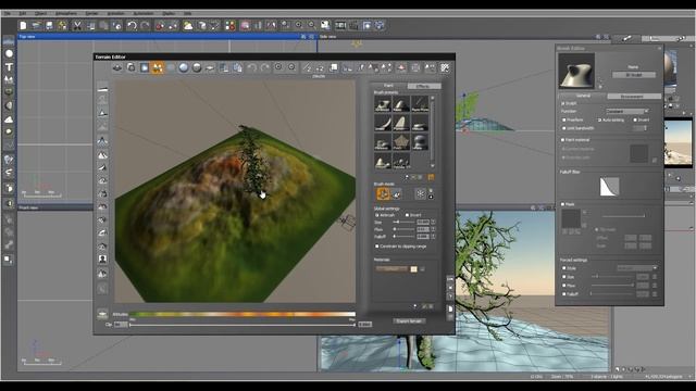 Creating Dead Tree scene in Vue part one, Epic Landscapes Six смотреть онлайн