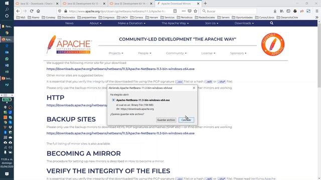 Instalación/Configuración del entorno JAVA para programar смотреть онлайн