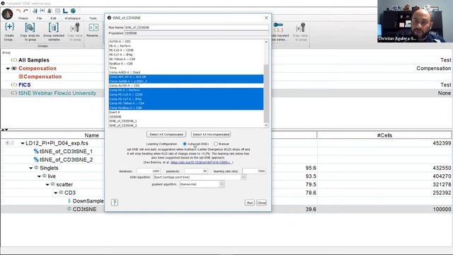 FlowJo tSNE смотреть онлайн