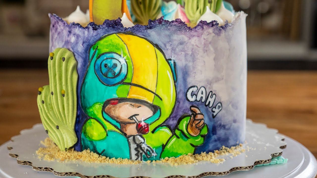 "Не умею рисовать". Как оформить торт. Я - ТОРТодел! смотреть онлайн