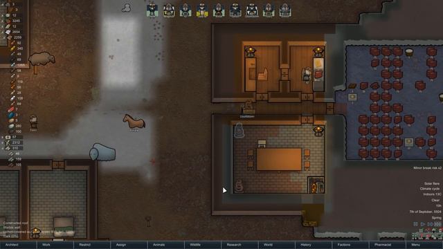 Rimworld 1.0 Medieval Time NO POWER | Part 38 | The Horror смотреть онлайн
