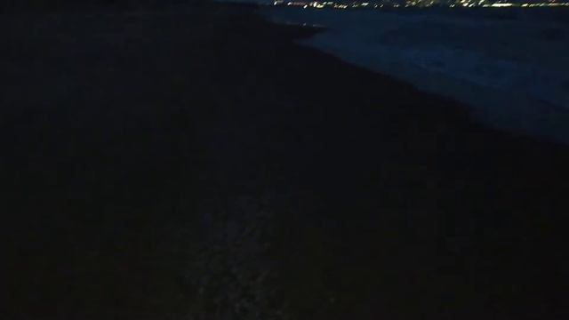 #Анапа, Пионерский проспект, На море после заката. 31.01.2020. смотреть онлайн