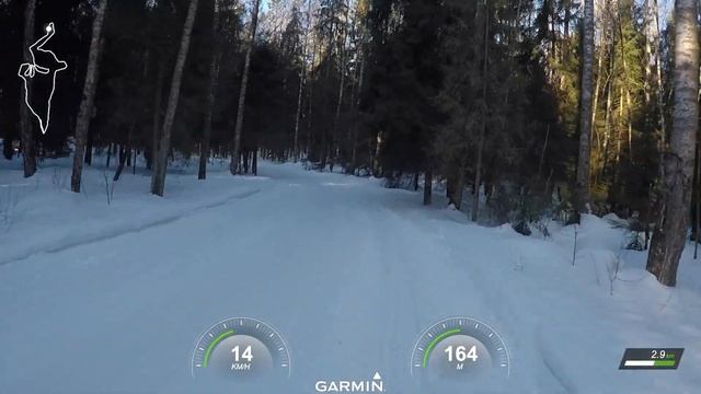 Егорьевск 20.03.2021 обзор лыжной трассы смотреть онлайн