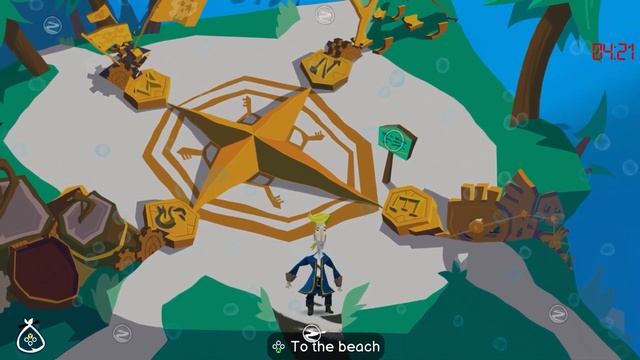 Return to Monkey Island Cogg Island Achievement Guide (Secret Cut Island from Trivia Card) смотреть онлайн