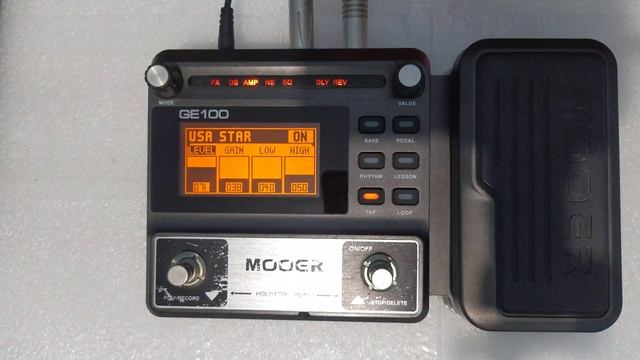 Mooer GE100 Blues Patch Setting Worship смотреть онлайн