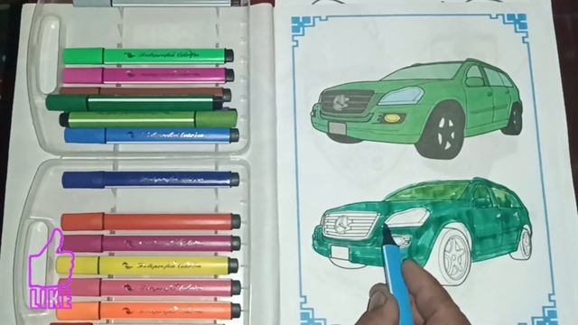 Drawing a Mercedes Benz смотреть онлайн