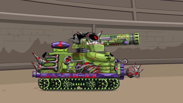 IRON WARS: The Aggressor Mega GT-Ultron | Taras Boss Tank & More | Tank Cartoons смотреть онлайн