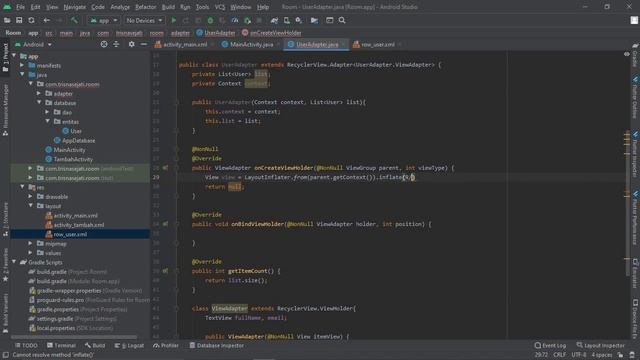 ANDROID STUDIO - ROOM DATABASE (CRUD) TUTORIAL LENGKAP DAN MUDAH смотреть онлайн