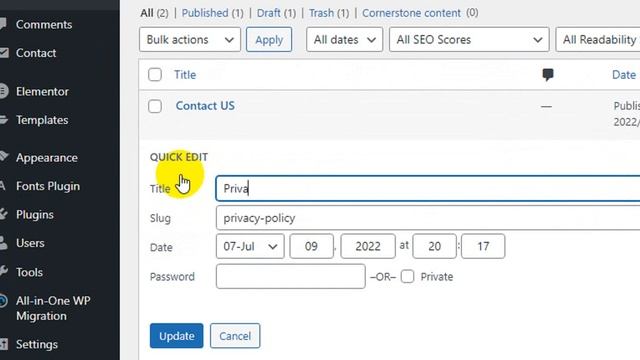 How To Quickly Rename a WordPress Page смотреть онлайн