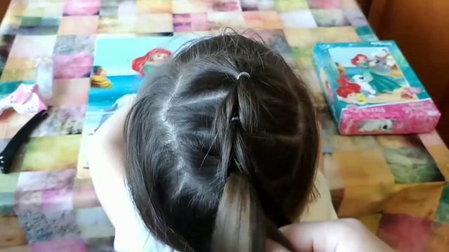 Как снять селиконовые резинки?♀️Прическа за 5 минут? смотреть онлайн