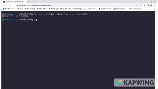 limited user in Kubernetes cluster смотреть онлайн