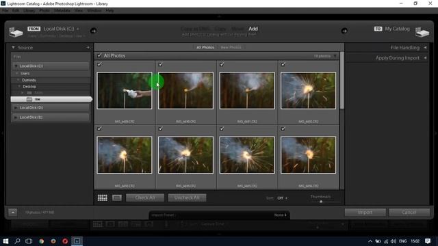 How To Import RAW Files Into Lightroom Photo Library | Lightroom CC