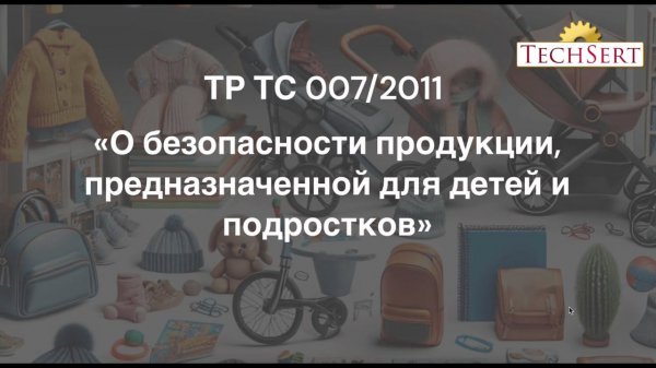 Сертификация детских товаров ТР ТС 007 "О безопасности продукции для детей и подростков"