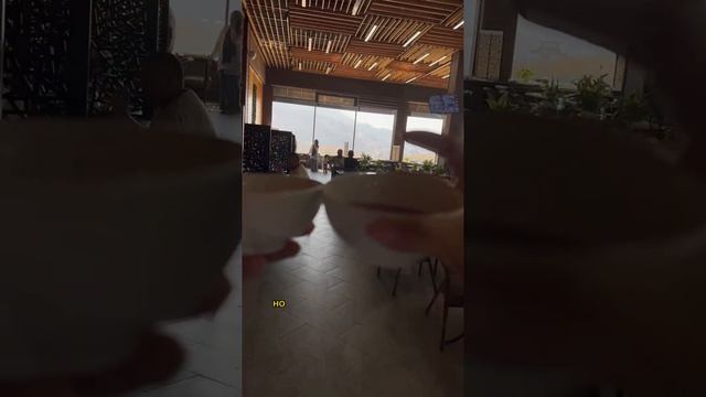 Ресторан с видами на горы Ташкента