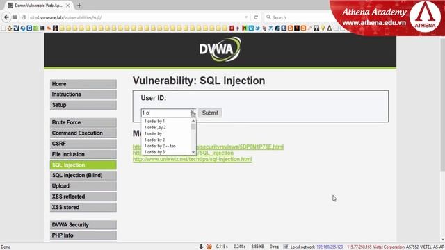 Error SQL Injection смотреть онлайн