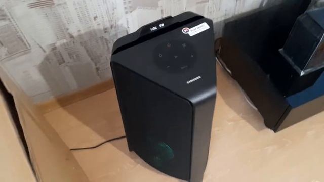 Samsung Giga Party Sound Tower Audio MX-T50 смотреть онлайн