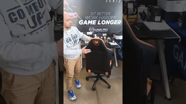 Компьютерное Игровое Офисное кресло Cougar RAMPART, Честный обзор смотреть онлайн