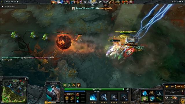 Dota 2 - How to kill the enemy team in a few seconds смотреть онлайн