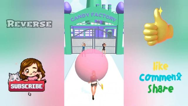 Forward vs Reverse in Blow Bubblegum 3D Upgrade | All Levels Gameplay смотреть онлайн