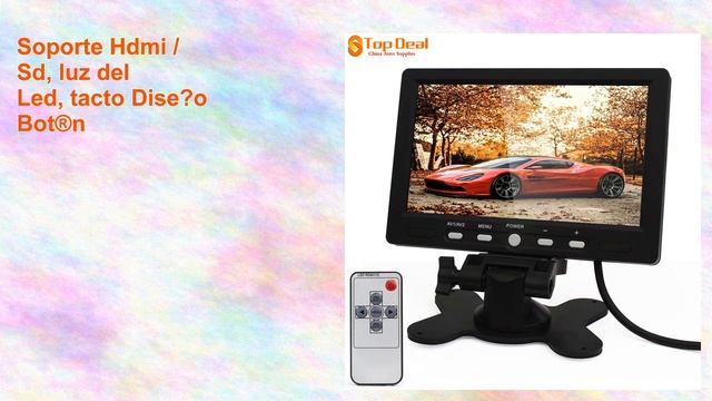 Nuevo monitor del coche de 15.6 pulgadas смотреть онлайн