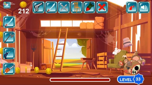 Игра "Кик Зе Тедди" (Kick The Teddy Bear) - прохождение смотреть онлайн