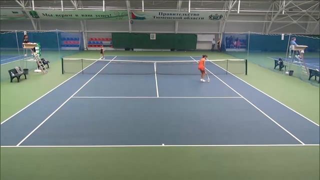 Первенство Уральского Федерального округа по теннису. Куртукова- Степина смотреть онлайн