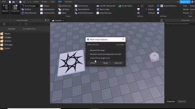 How to easily import blender models to Roblox studio смотреть онлайн