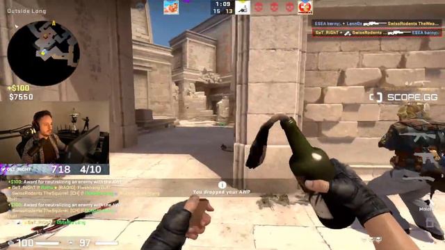 S1MPLE PLAYS CSGO MATCHMAKING WITH NEYMAR! CS2 #1 PRO PLAYER! CS:GO Twitch Clips смотреть онлайн