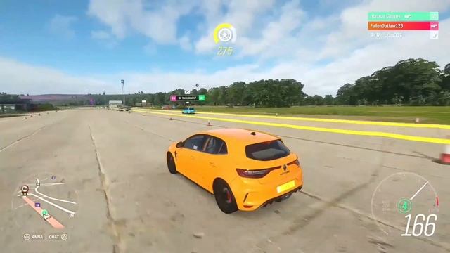 2017 Ford Focus RS vs 2018 Renault Megane RS(Forza Horizon 4) смотреть онлайн