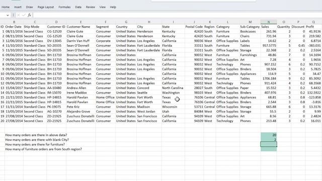 Master Excel Count Functions смотреть онлайн