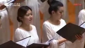 Песня "Прекрасное далёко"   в исполнении китайского хора