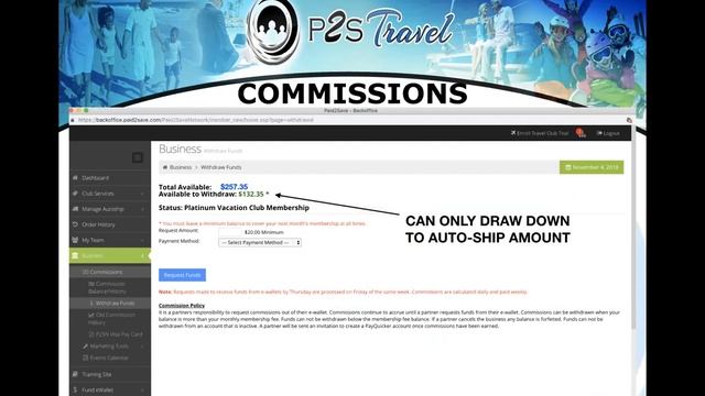 Commissions, E-Wallet and P2S Visa Card смотреть онлайн
