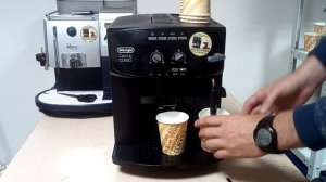 Как приготовить капучино кофемашина Delonghi Esam 2600, 2800, 3000, 3200