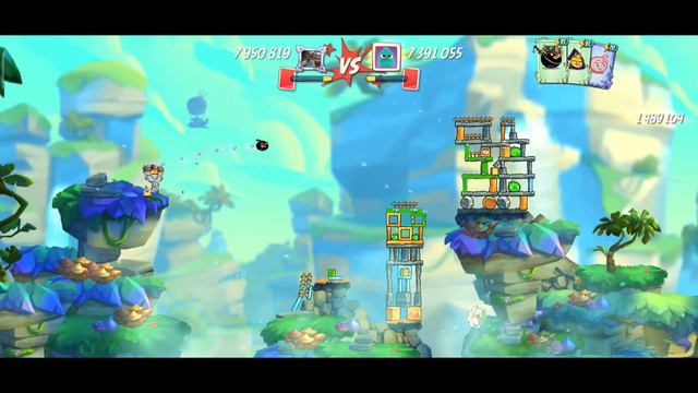 игра в angry birds 2. новая арена ! приключения шляп . смотреть онлайн