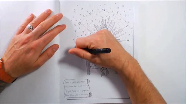 "Time" High speed pen and ink drawing with original music смотреть онлайн