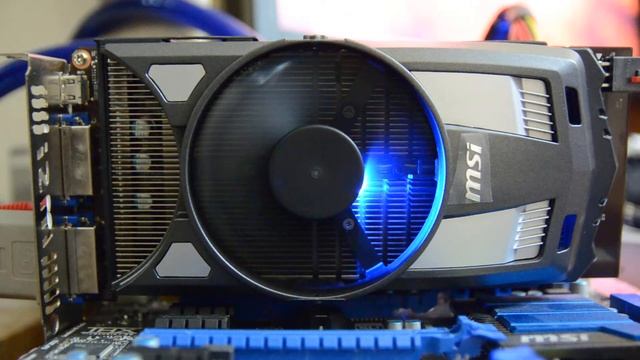 MSI N650 PE 1GD5OC #1 Fan noise test смотреть онлайн