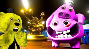 Кухня Джамбо Джоша и Шеф Пигстер в Garten of Banban