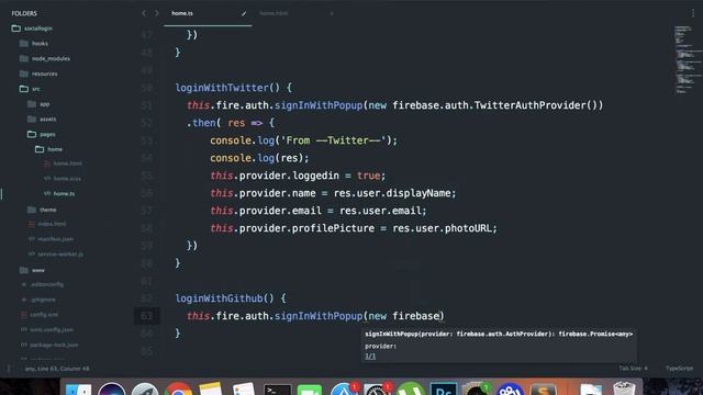 Ionic 3 + Firebase Social Login PART 6: Github Login | Tutorial 21 смотреть онлайн