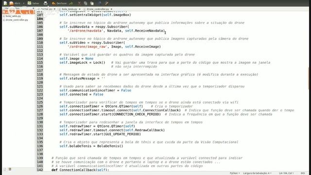 Explicando código-fonte para Controlar Drone com Bola de Tênis (Parte 1/2) смотреть онлайн