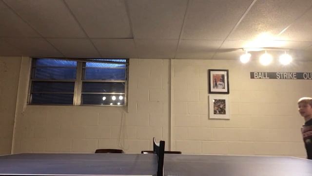 First ping pong game in a while смотреть онлайн
