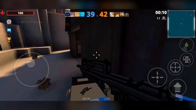 Pixel Strike 3D - Gameplay Walkthrough Part 10 - Assault Rifle (Android Games) смотреть онлайн