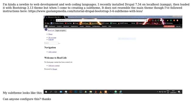 Drupal: How can I link css/js from main bootstrap theme to subtheme? смотреть онлайн