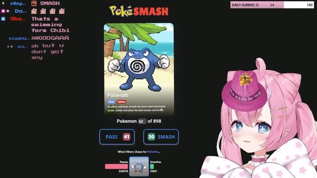 Chibi Smashes SUS Pokemon