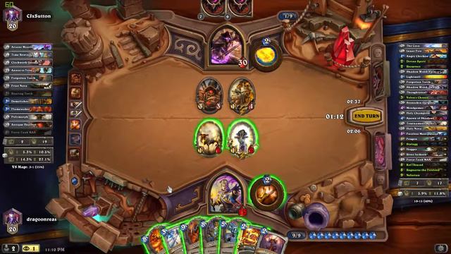 Ranked Hearthstone Match Vs. CJxSutton смотреть онлайн