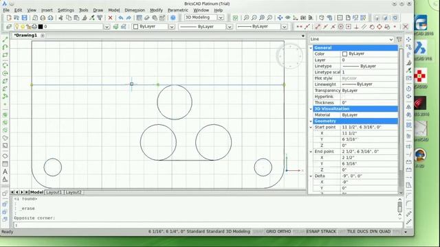 BricsCAD on Linux Mint 17 ! смотреть онлайн
