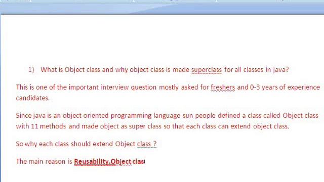 Why every class extends object class in java? смотреть онлайн