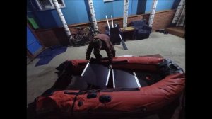 Сборка лодки ПВХ Hunter Keel 3200 первый раз